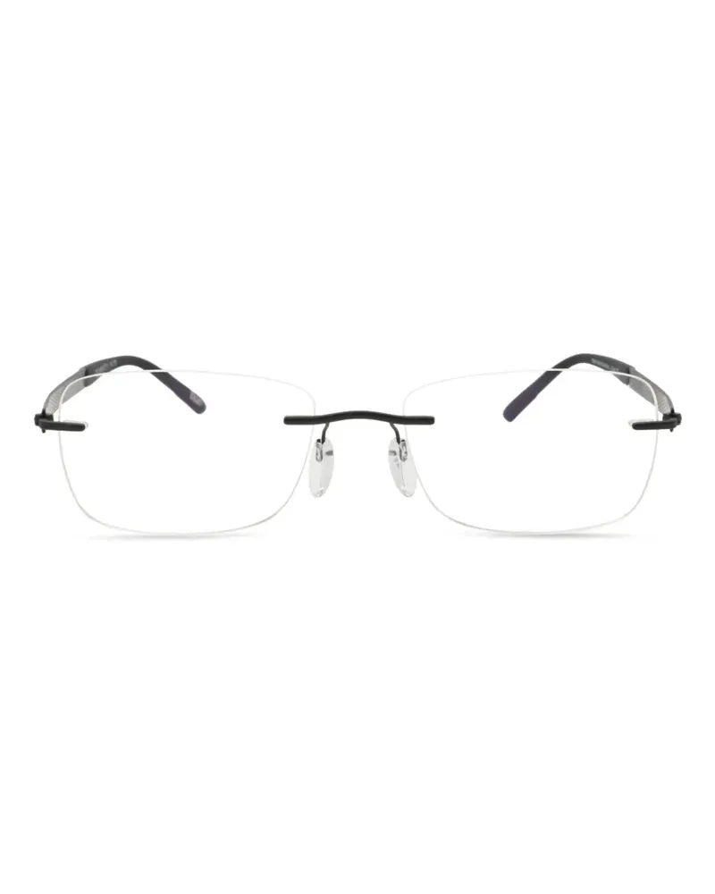 Silhouette Titan Impressions Brille mit eckigem Gestell - Weiß Weiß