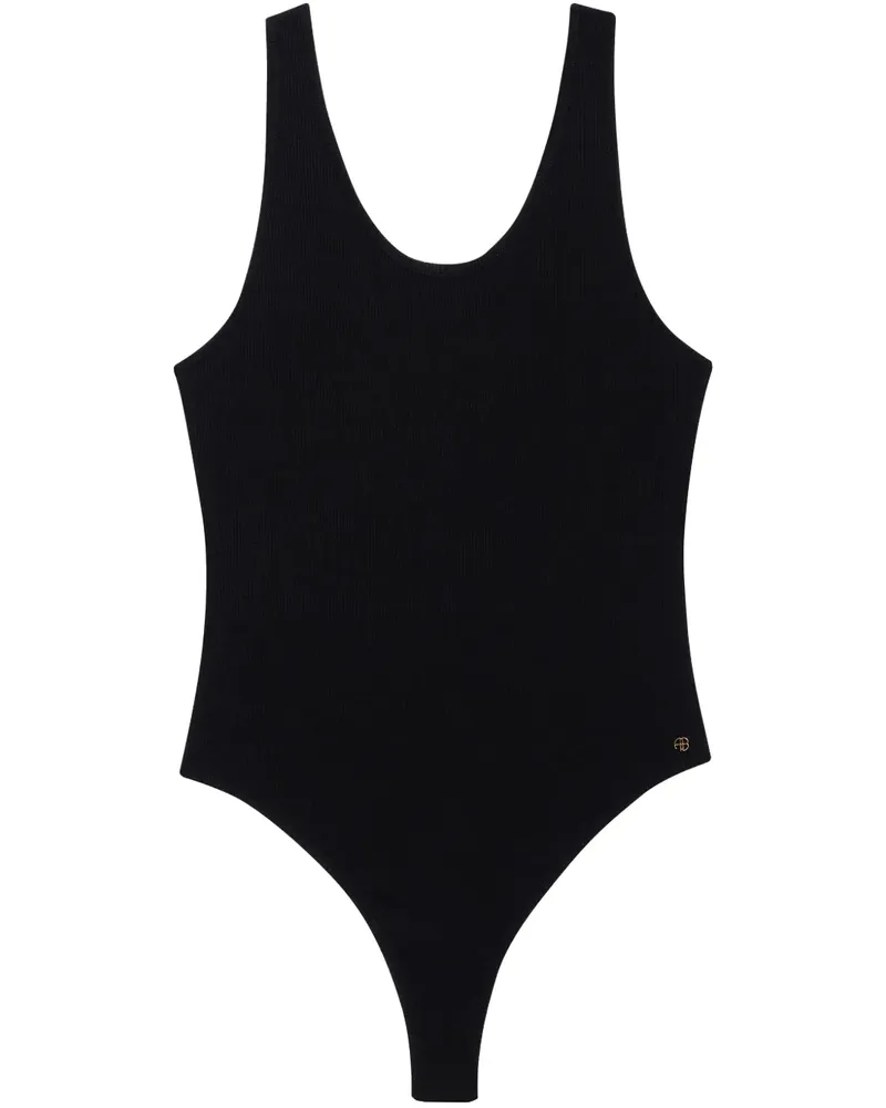 Anine Bing Ginny Body - Schwarz Schwarz