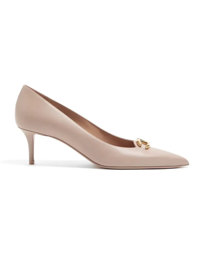 Valentino Garavani Vlogo The Bold Edition Pumps aus Kalbsleder 60mm - Nude Nude