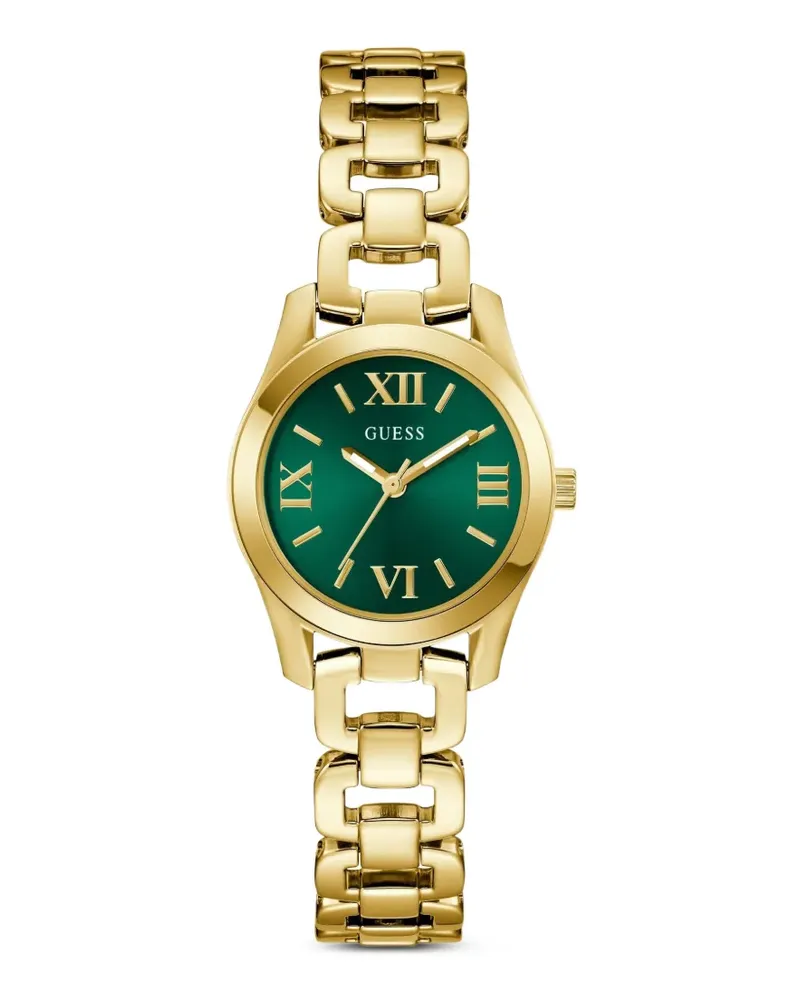 Guess chain-link quartz 28mm watch - Grün Grün