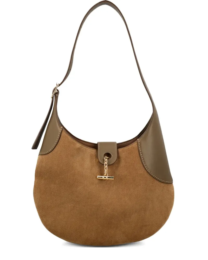 Loro Piana Bobbin Schultertasche - Braun Braun