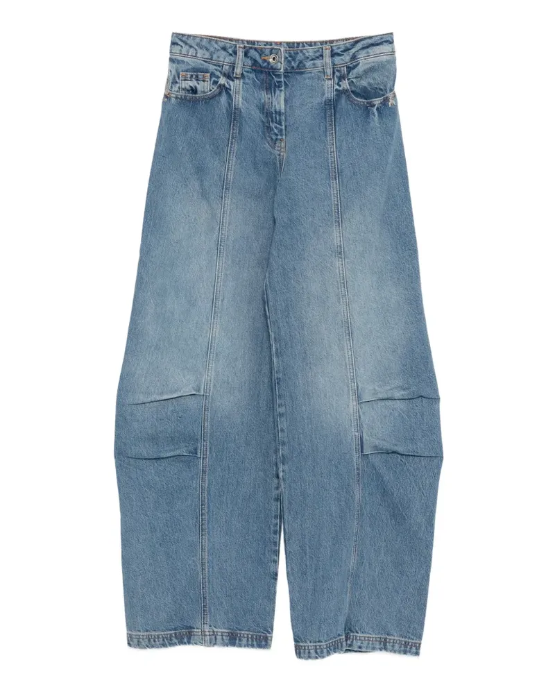 Patrizia Pepe wide shaped jeans - Blau Blau
