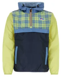 Kitsuné x K-Way Le Vrai 3.0 Leon Grap Jacke Blau