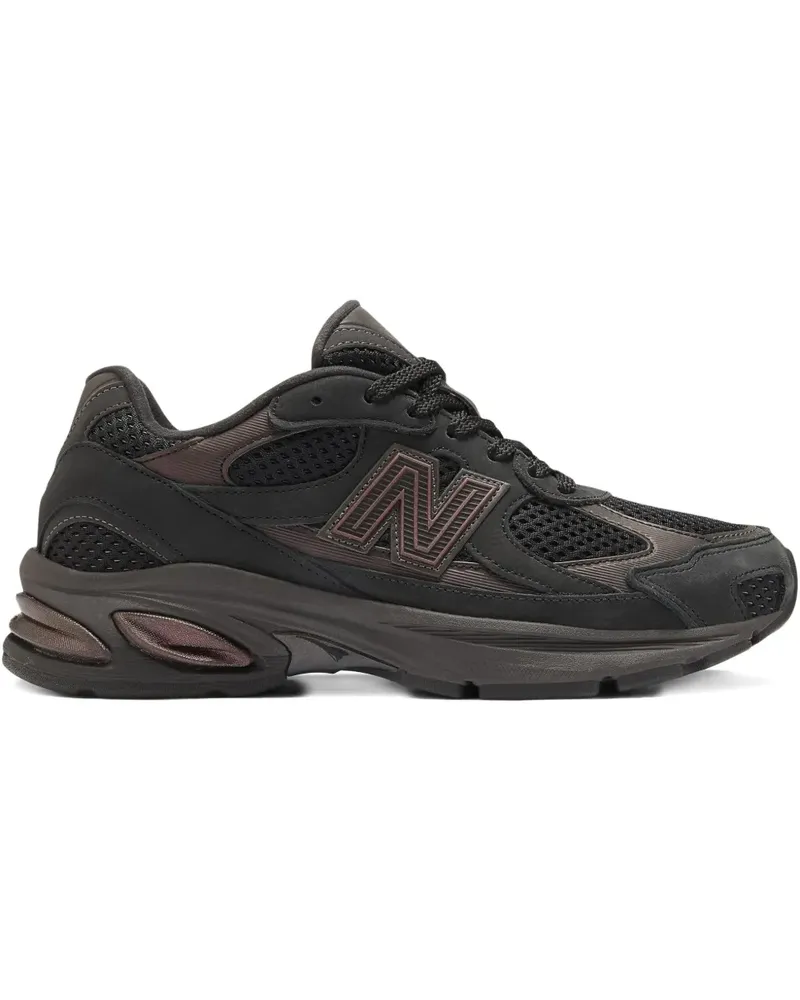 New Balance 2010 Sneakers mit Logo - Schwarz Schwarz