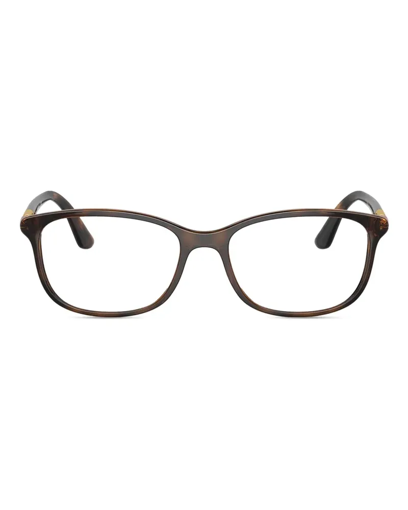 Vogue Brille mit eckigem Gestell - Braun Braun