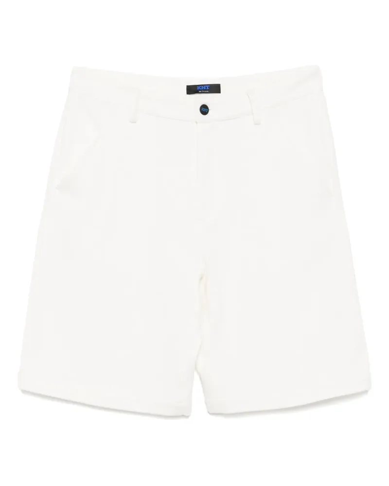 Kiton Klassische Bermudas - Weiß Weiß