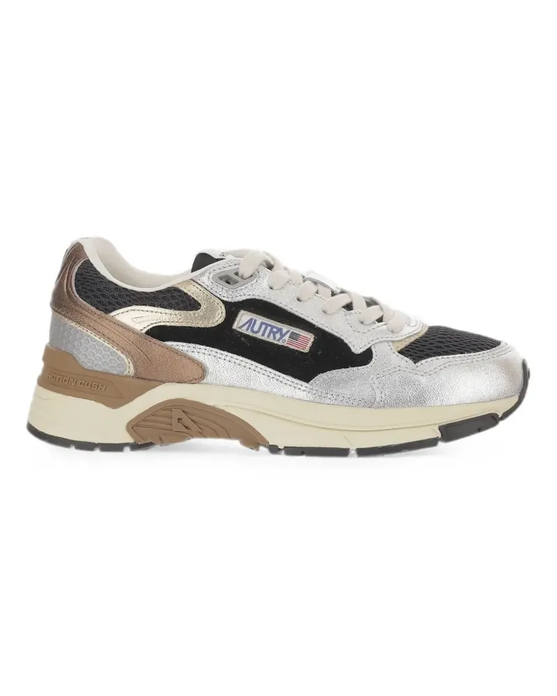 AUTRY Hyperway mesh-panel sneakers - Silber Silber
