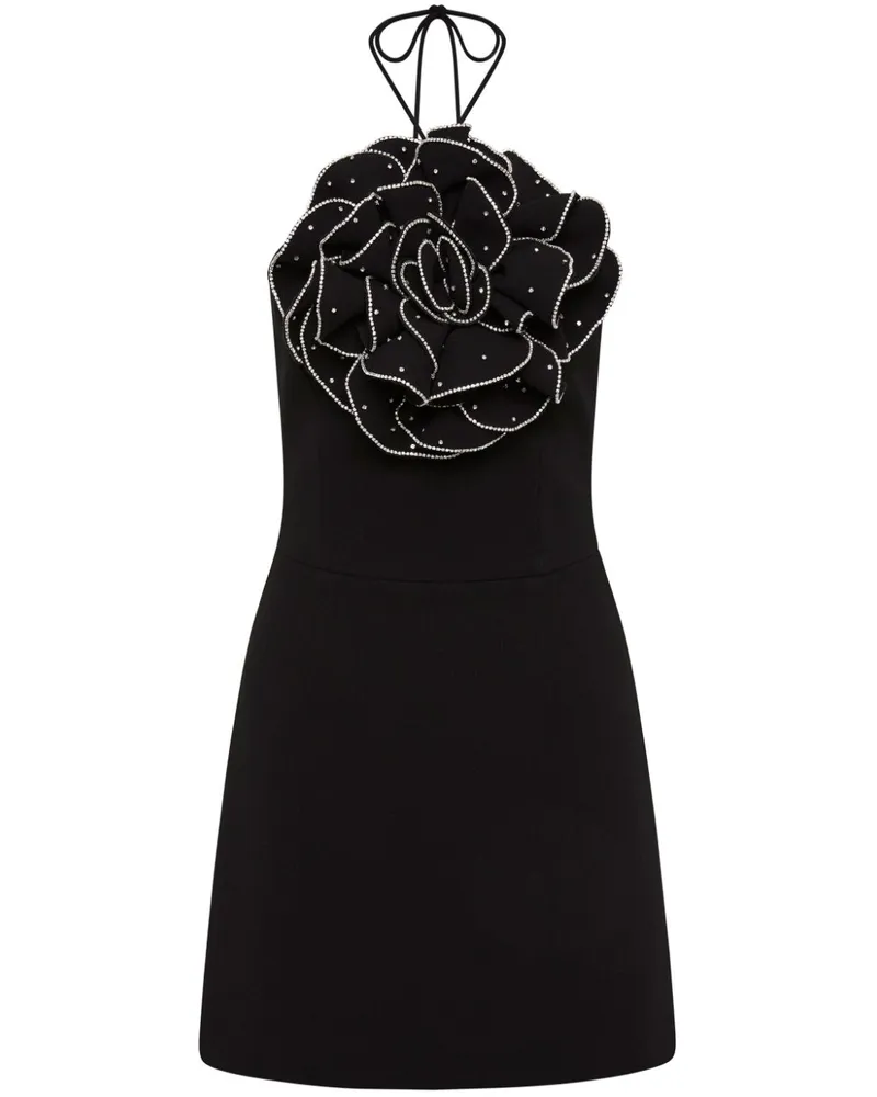 Rebecca Vallance Eliana Minikleid - Schwarz Schwarz