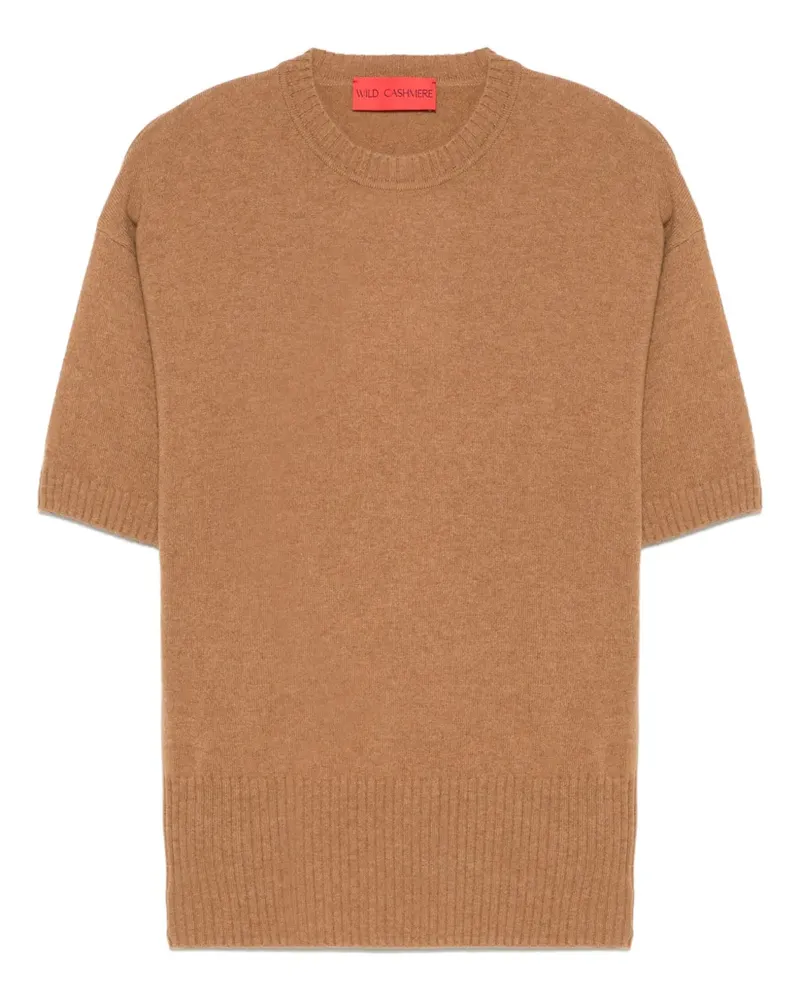 Wild Cashmere Kylie T-Shirt - Braun Braun