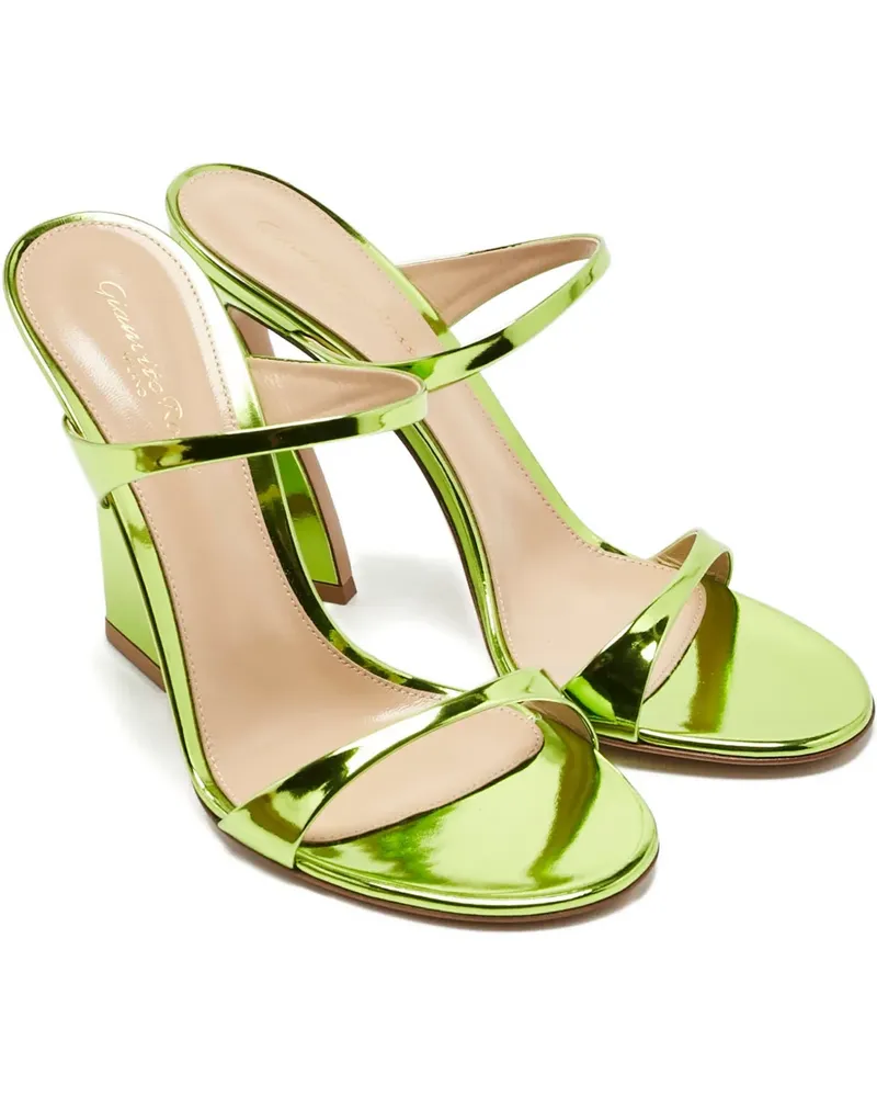 Gianvito Rossi Aura leather sandals - Grün Grün