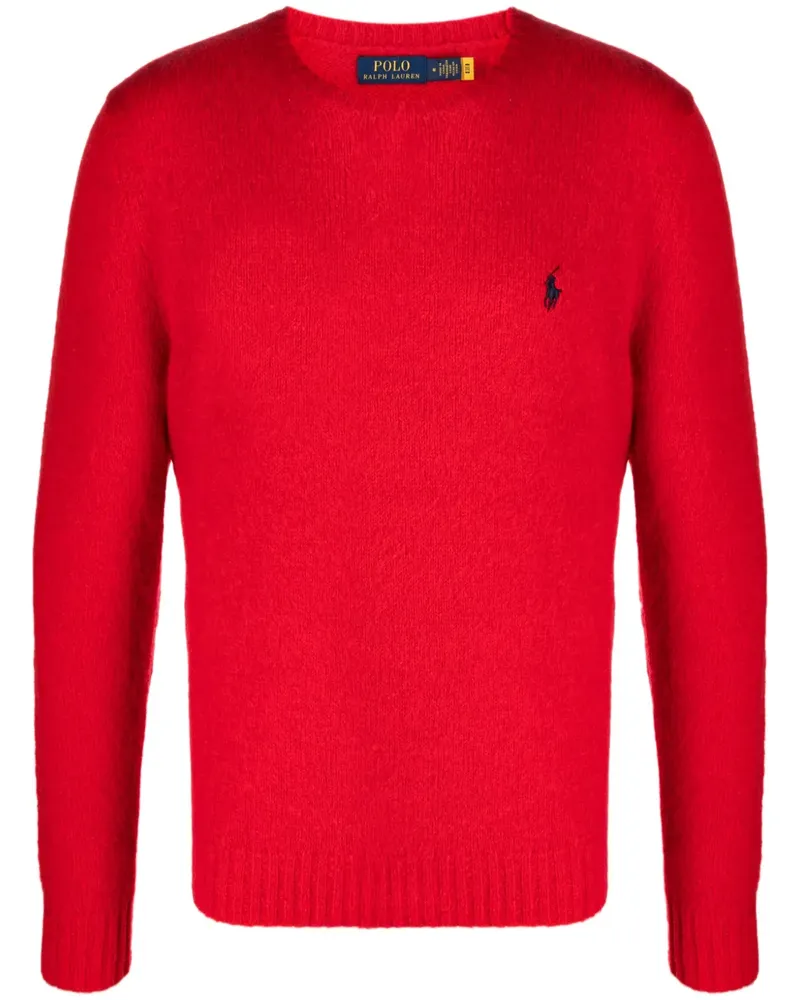 Ralph Lauren Pullover mit Polo Pony - Rot Rot