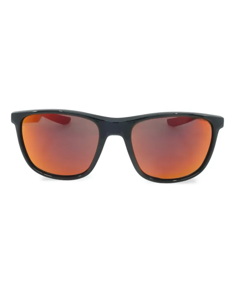 Nike Essential Endeavor M Sonnenbrille mit eckigem Gestell - Schwarz Schwarz