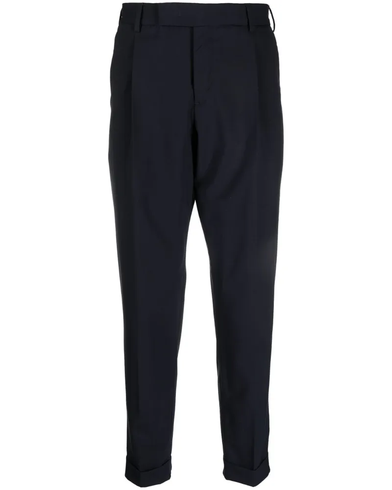 PT TORINO Klassische Cropped-Hose - Blau Blau