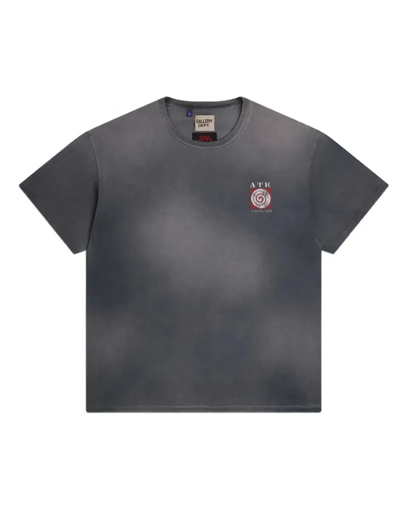 GALLERY DEPT. graphic-print distressed T-shirt - Grau Grau