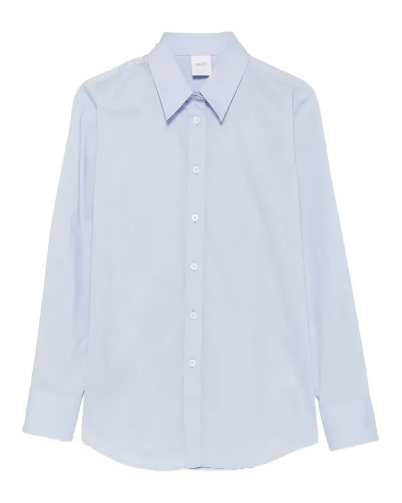 Caliban long-sleeve button-down shirt - Blau Blau