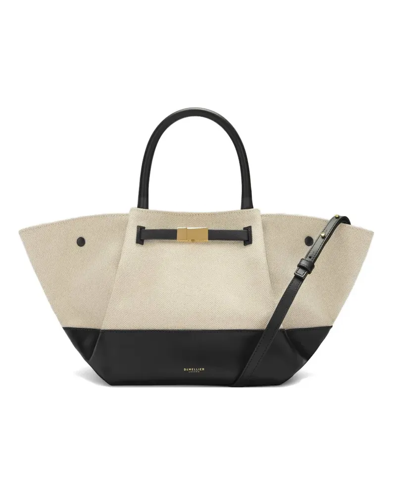 DeMELLIER Mittelgroßer New York Canvas-Shopper - Nude Nude