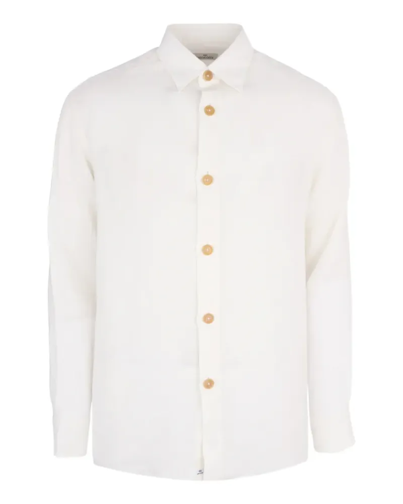 Alessandro Gherardi Klassisches Hemd - Weiß Weiß