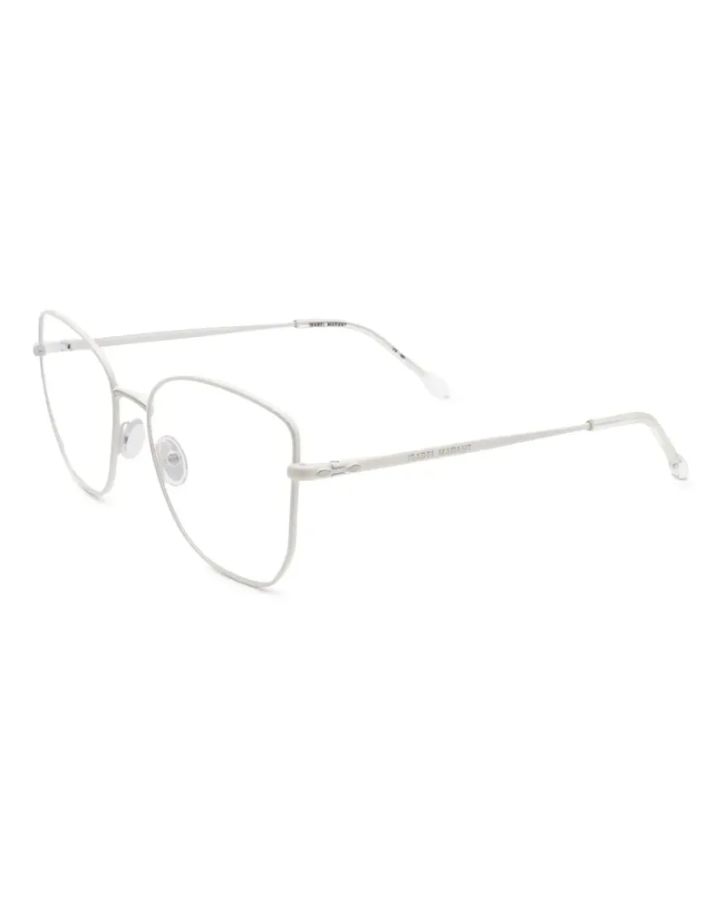 Isabel Marant Brille mit geometrischem Gestell - Silber Silber