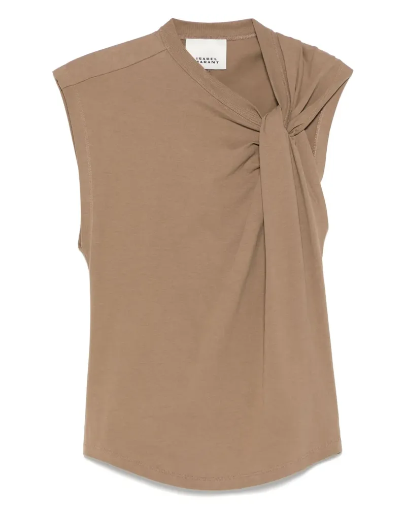 Isabel Marant Nayda Oberteil - Braun Braun