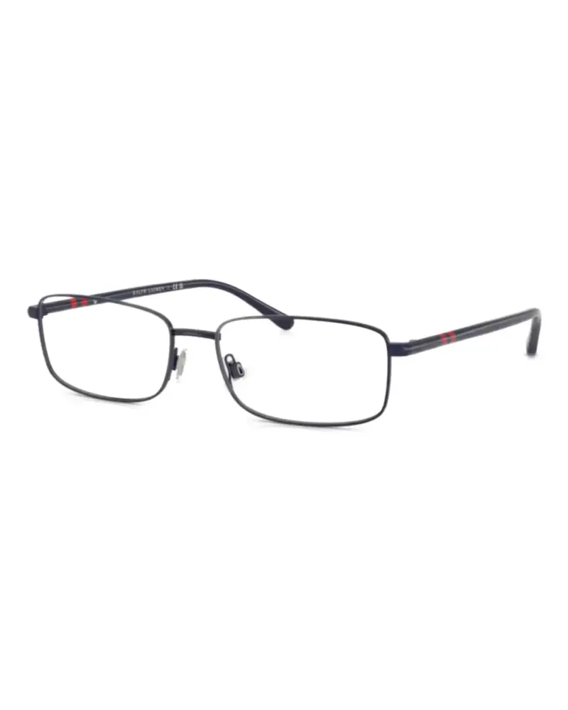 Ralph Lauren Brille mit eckigem Gestell - Schwarz Schwarz