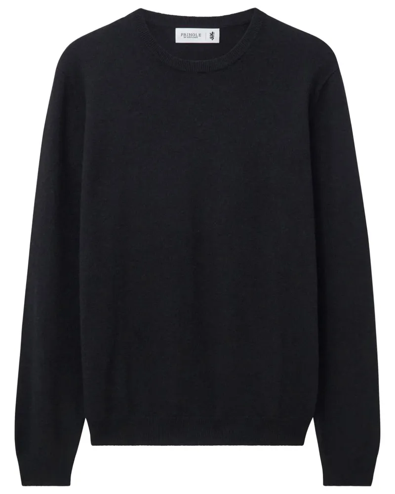 Pringle of Scotland Kaschmirpullover mit Rundhalsausschnitt - Schwarz Schwarz