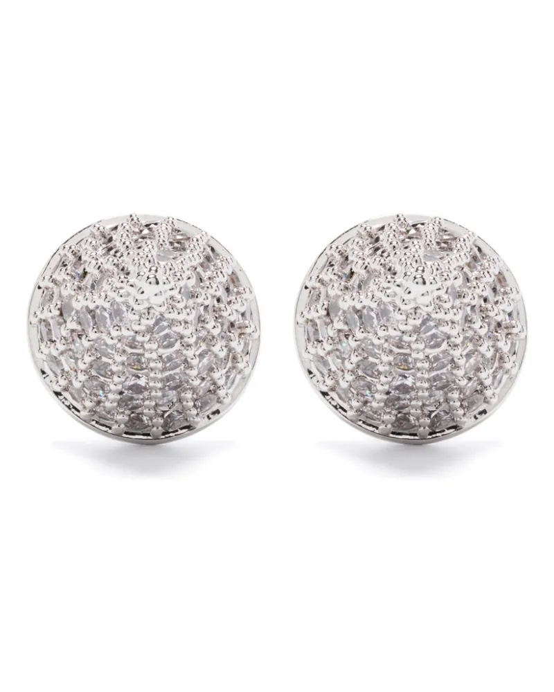 Eddie Borgo Pavé Cone earrings - Silber Silber