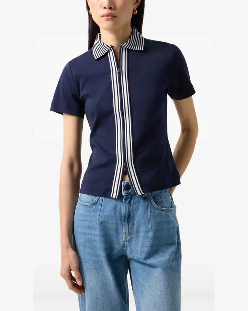 Bogner Peppa Poloshirt mit Reißverschluss - Blau Blau