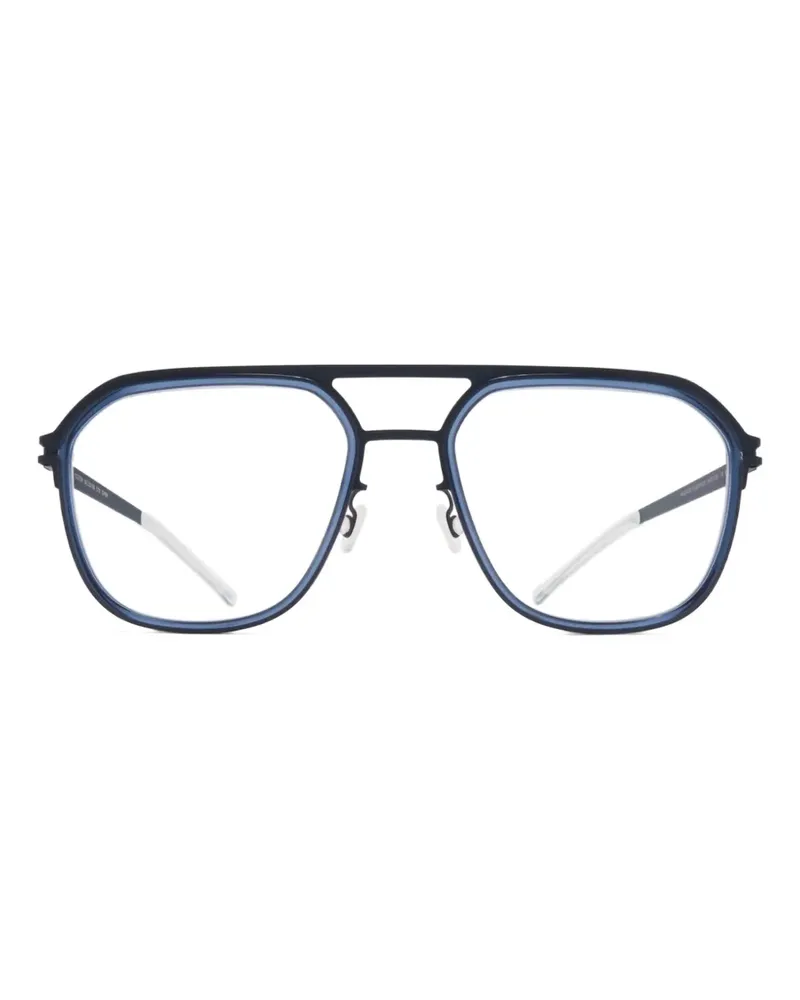 Mykita Colton Brille mit Doppelsteg - Blau Blau