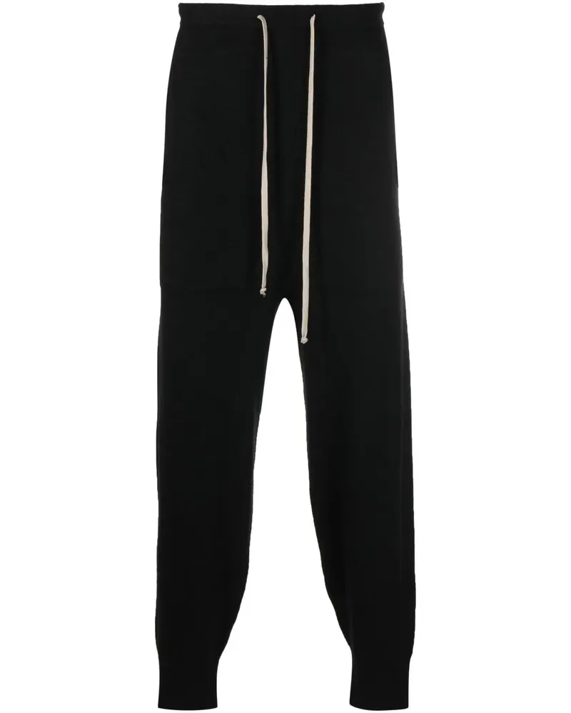 Rick Owens Jogginghose aus Kaschmir - Schwarz Schwarz