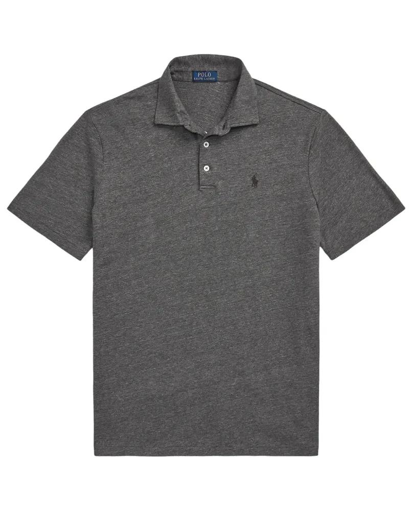 Ralph Lauren Poloshirt mit Polo Pony - Grau Grau