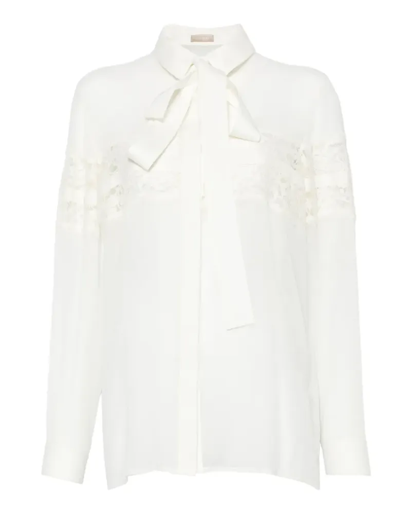 Elie Saab Hemd aus Spitze - Weiß Weiß