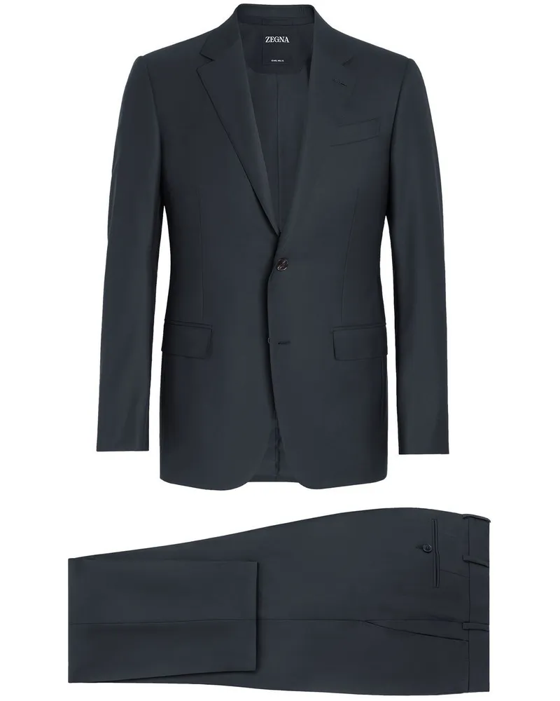 Ermenegildo Zegna Einreihiger Anzug - Blau Blau