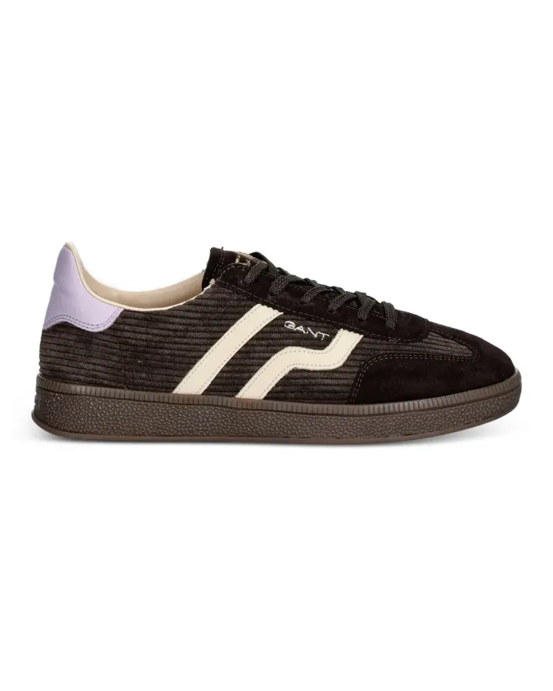 Gant Sneakers mit Cordeinsätzen - Braun Braun