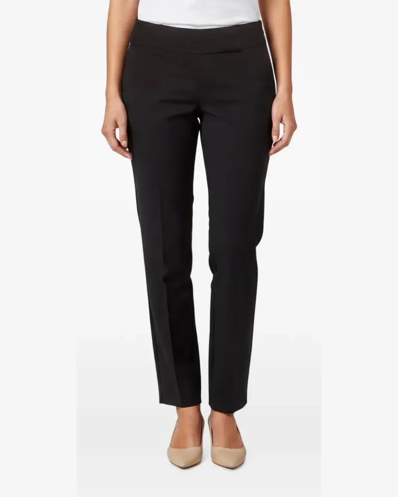 HUGO BOSS straight-leg trousers - Schwarz Schwarz