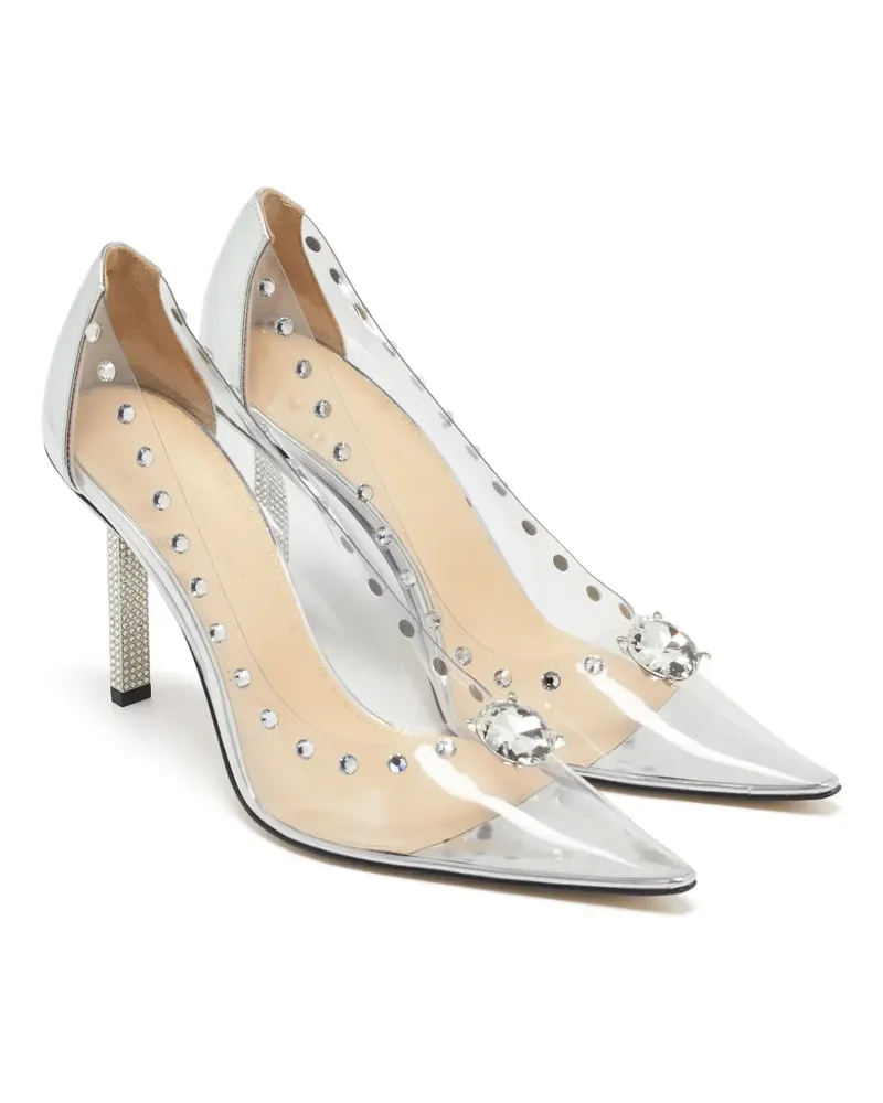 Mach & Mach Diamond Dreams Pumps - Silber Silber