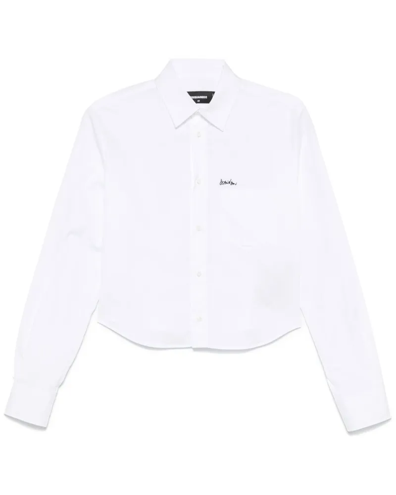 Dsquared2 Dean Hemd - Weiß Weiß