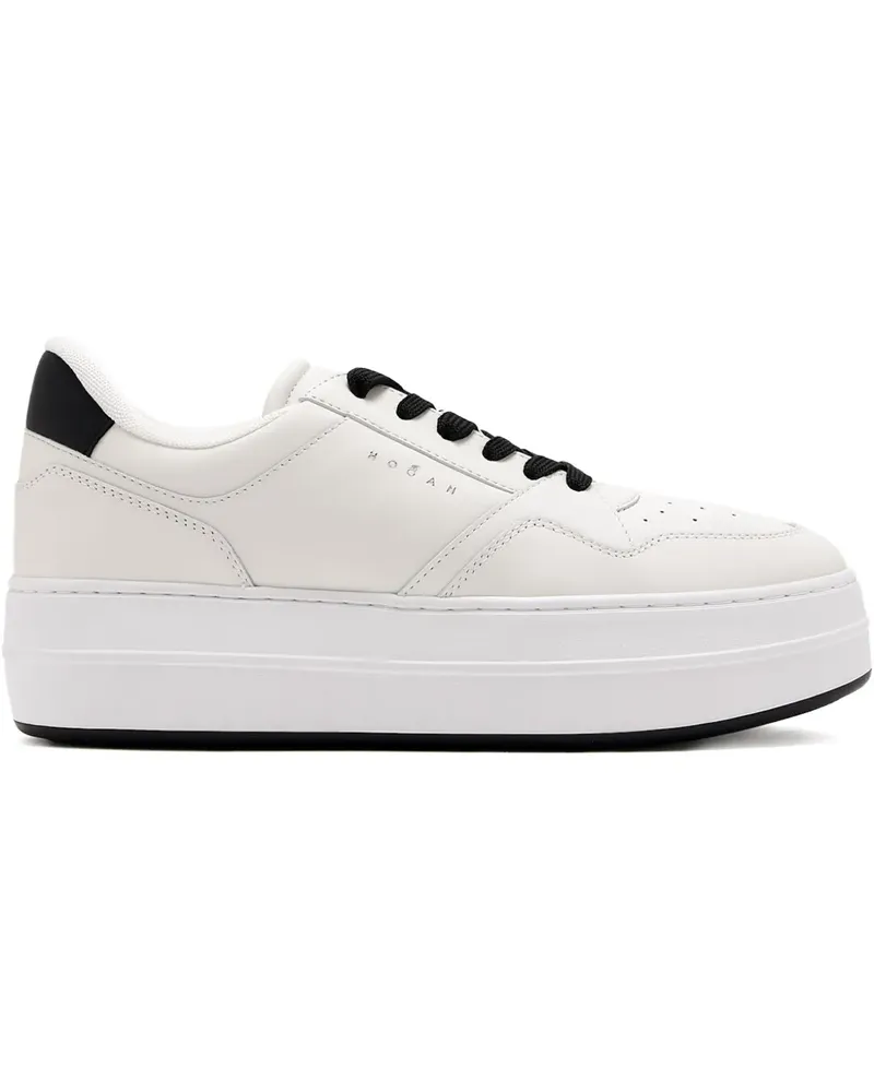 Hogan Sneakers mit Plateau - Weiß Weiß