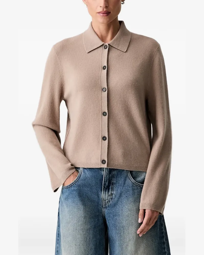 Marc O'Polo Cardigan mit Knopfleiste - Nude Nude