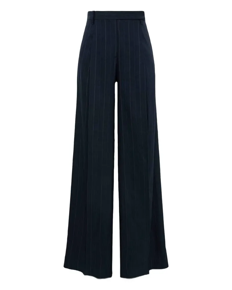 Dorothee Schumacher Weite Hose mit Nadelstreifen - Blau Blau