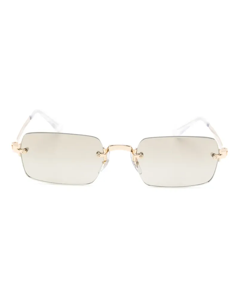 Ray Ban x Asap Rocky rahmenlose Sonnenbrille - Gold Gold