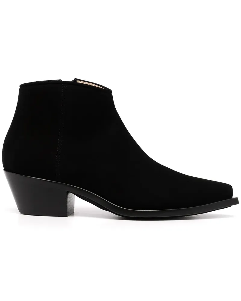 Fabiana Filippi Stiefeletten mit spitzer Kappe - Schwarz Schwarz