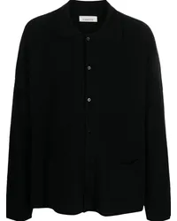 Laneus Geknöpfter Cardigan Schwarz