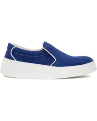 J.W.Anderson Loafer mit runder Kappe Blau