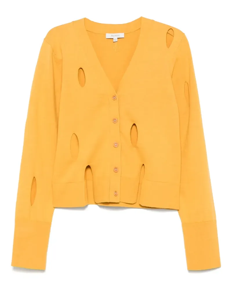 J.W.Anderson Cardigan mit Schlitz - Orange Orange