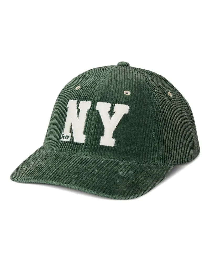 Ralph Lauren Baseballkappe aus Cord - Grün Grün
