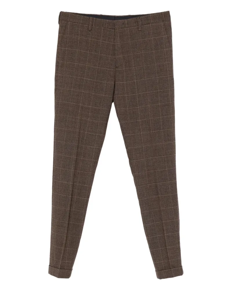 Paul Smith checked straight-leg trousers - Braun Braun