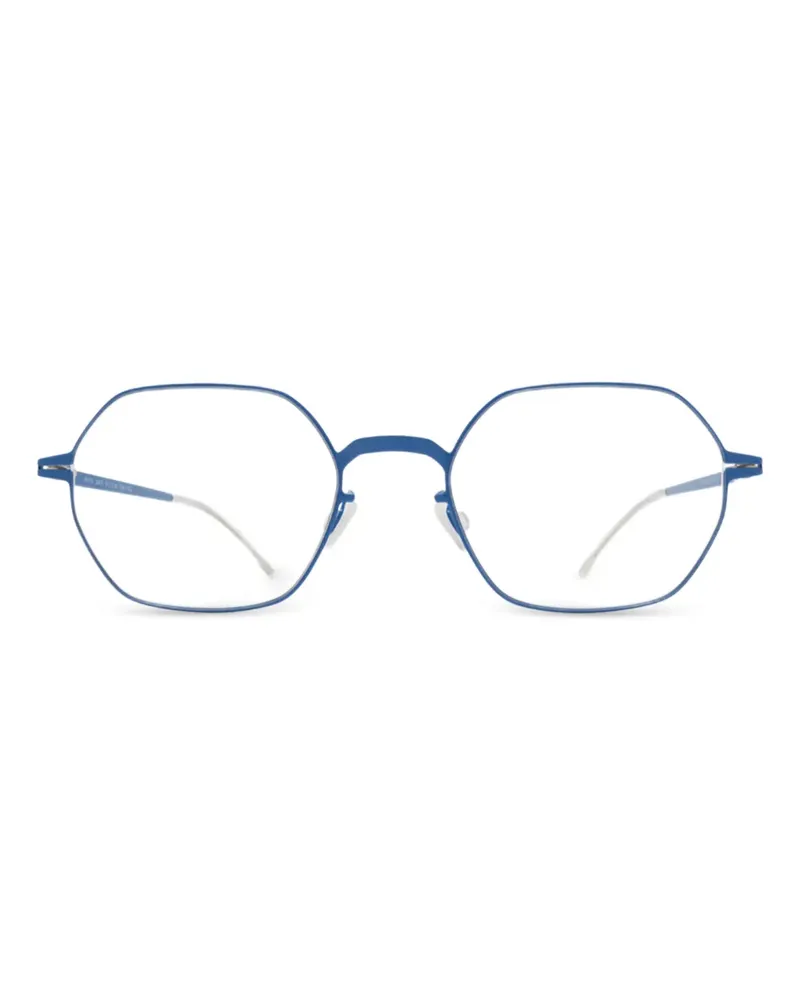 Mykita Brille im geometrischen Design - Blau Blau