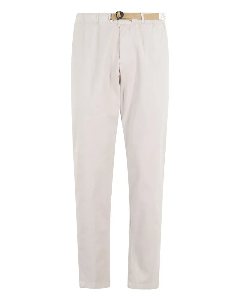 PLAN C Cropped-Hose mit Schnallenverschluss - Weiß Weiß