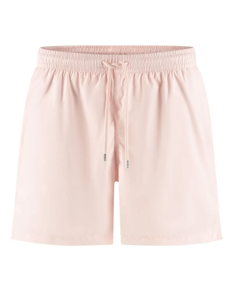 Fedeli Badeshorts mit Logo-Patch - Rosa Rosa