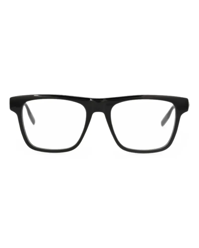 Montblanc Brille mit eckigem Gestell - Schwarz Schwarz